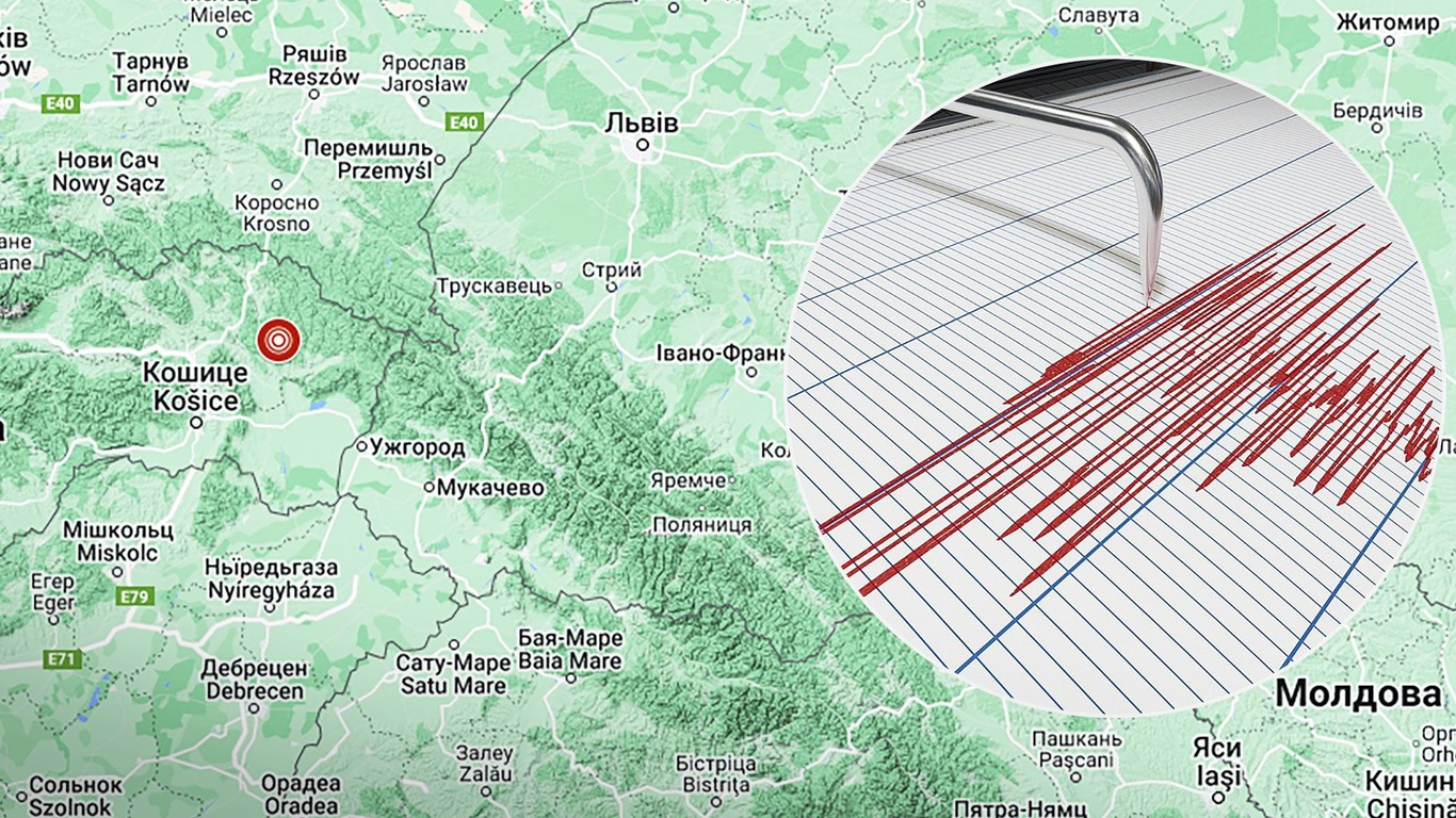 землетрус у Закарпатті