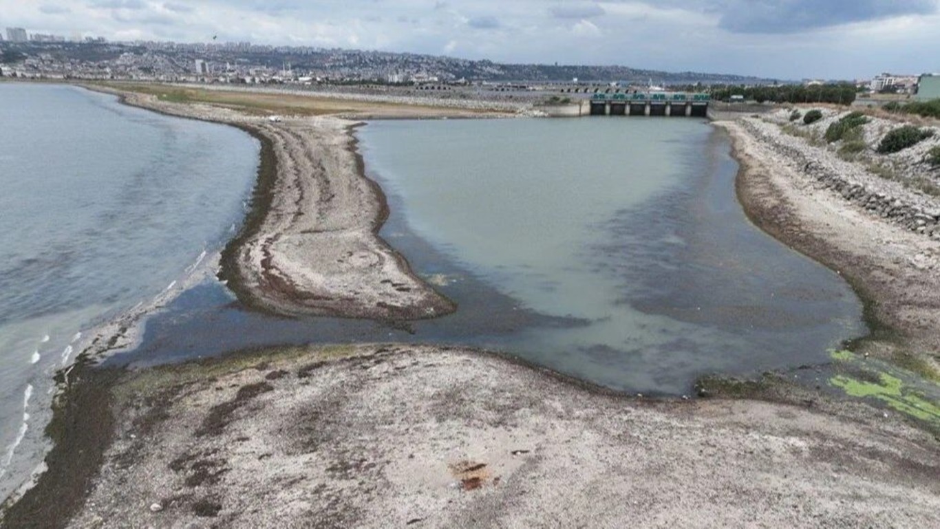 рівень води у водосховищі Стамбулу