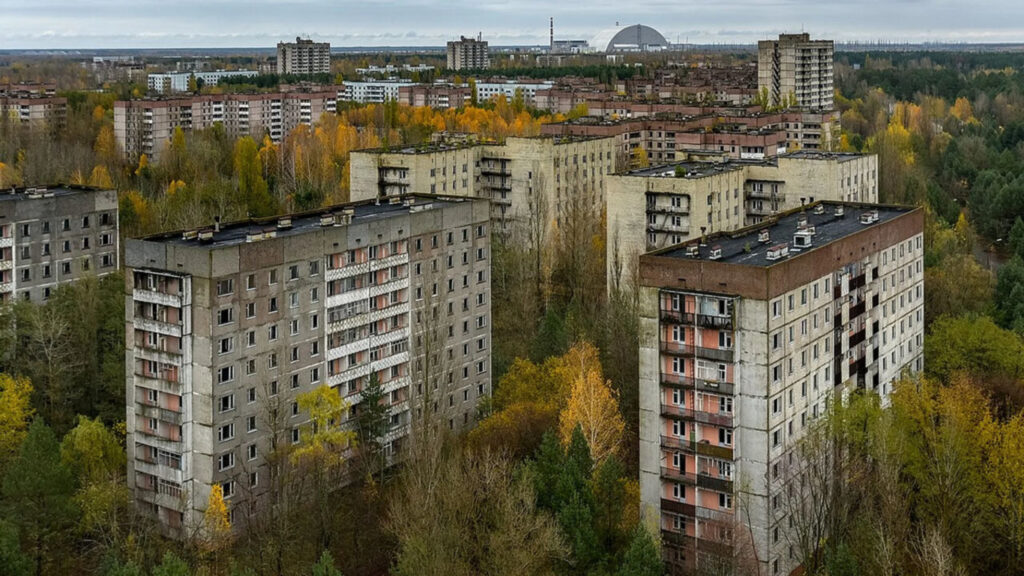 панорама Чорнобиля