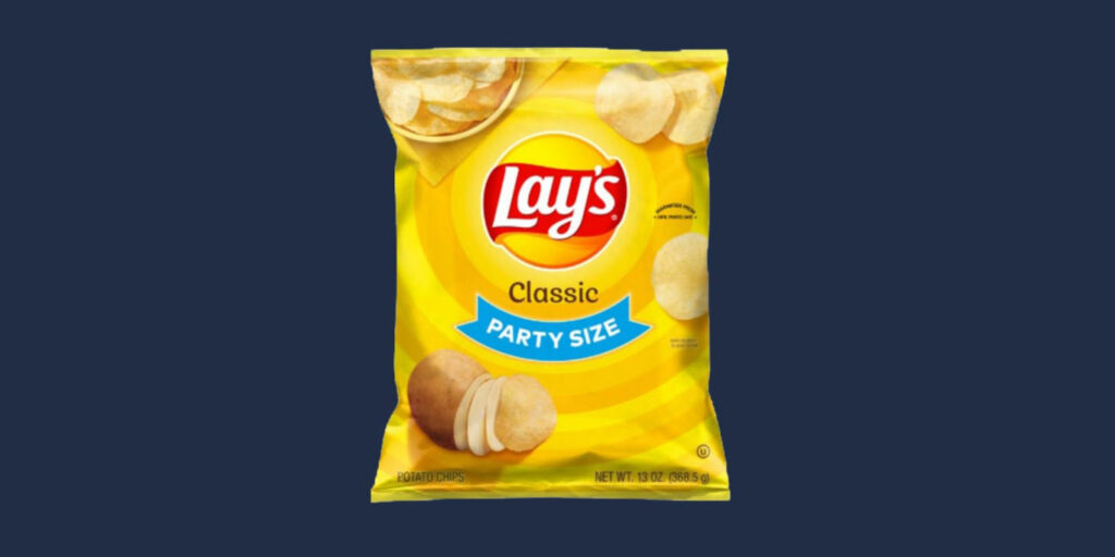 пачка чипсів Lays