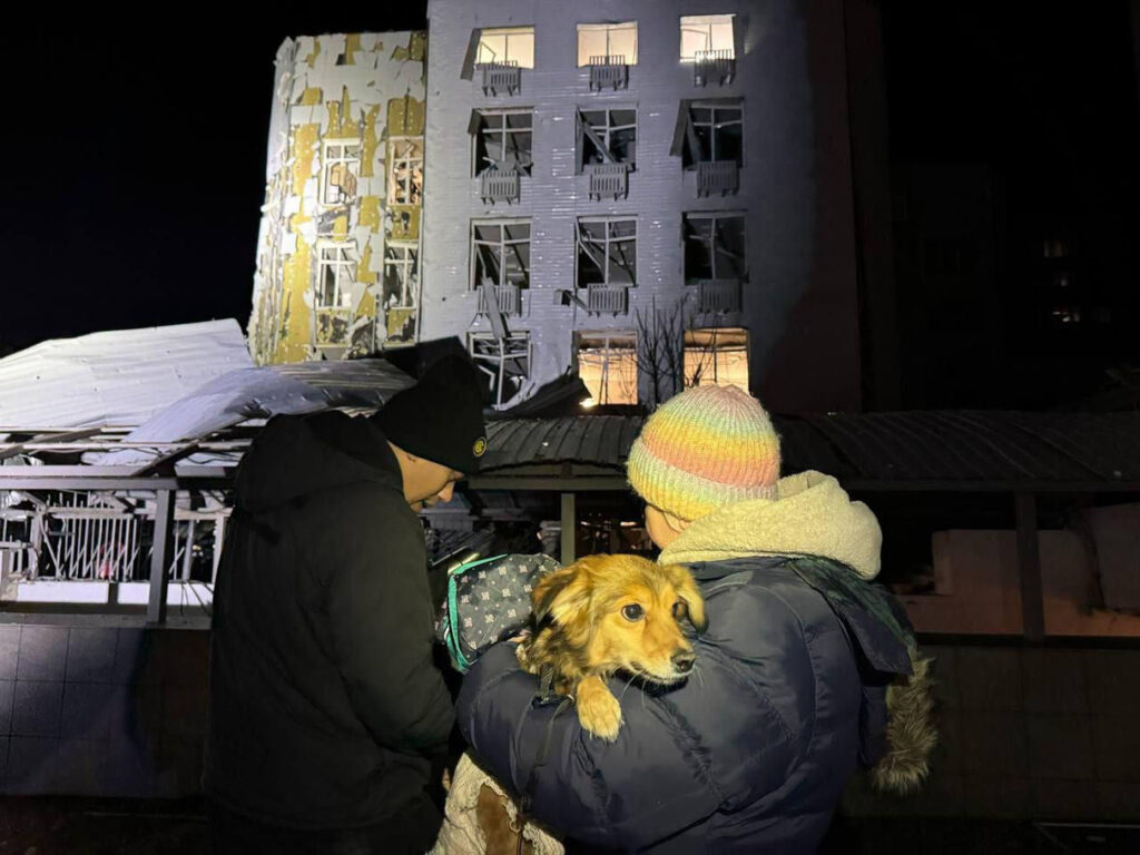 наслідки ракетної атаки в Одесі