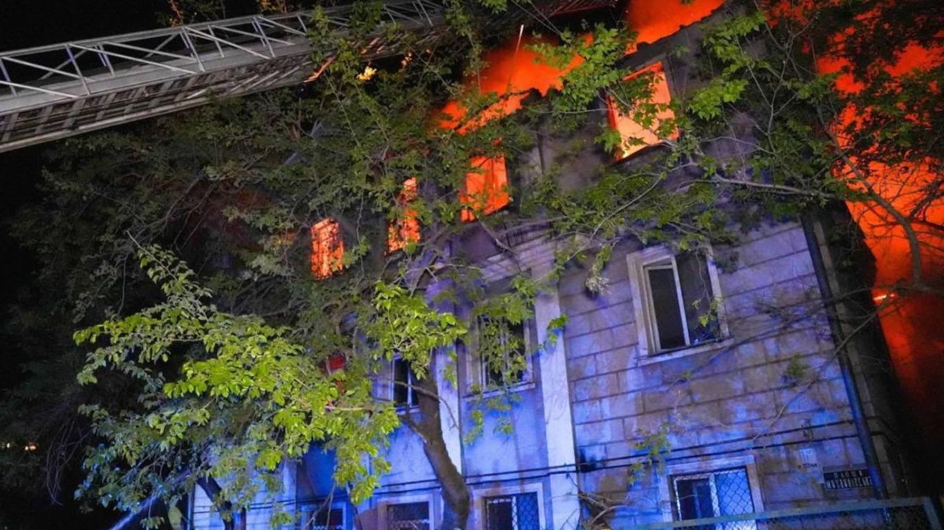 наслідки ракетної атаки в Одесі
