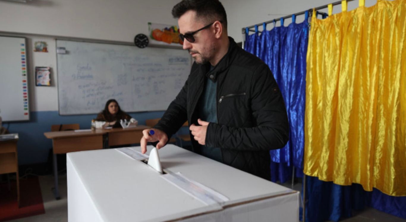 виборча дільниця в Румунії