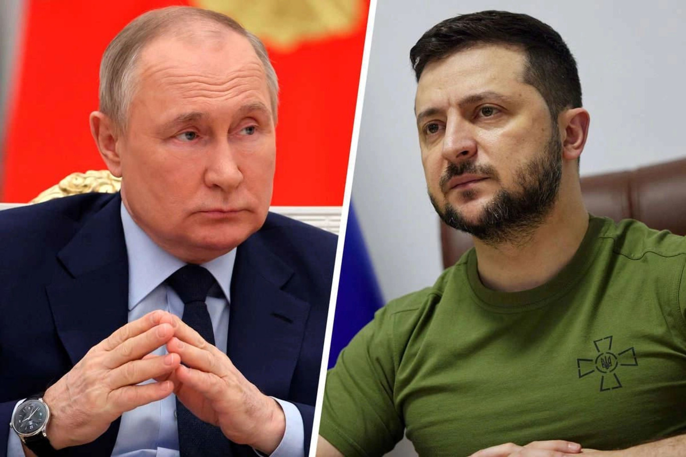 Путін і Зеленський