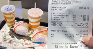 Жінка купила бургер у турецькому McDonald’s і була приголомшена ціною