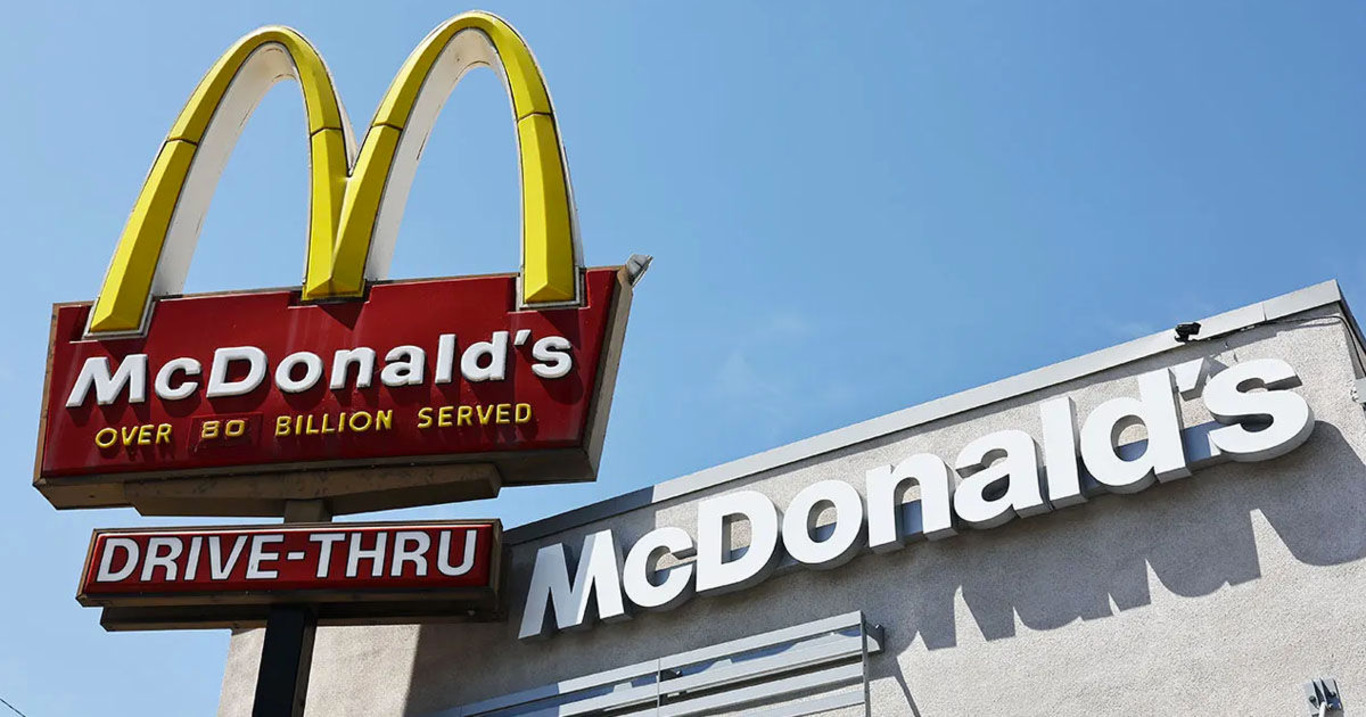 баннер MCDonald's