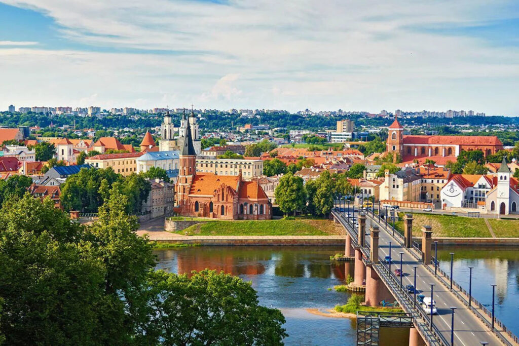 панорама європейскього міста