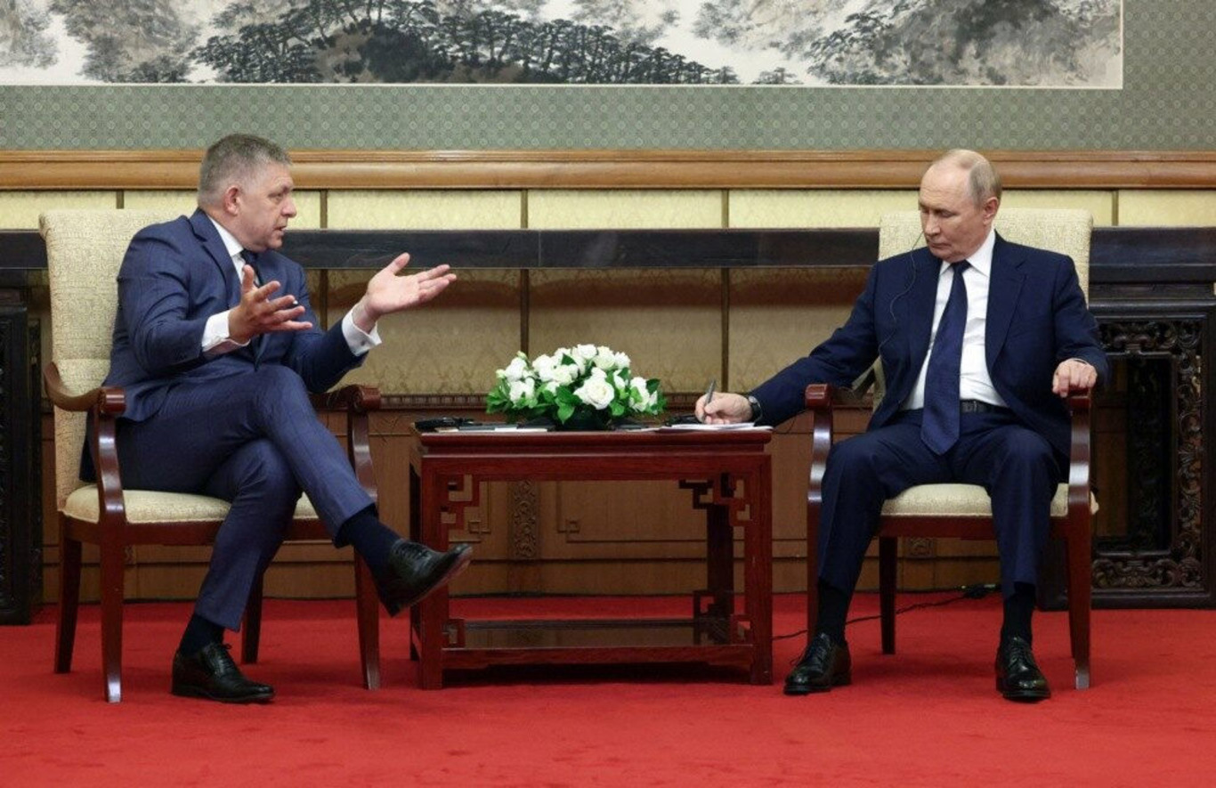 Роберт Фіцо і Путін
