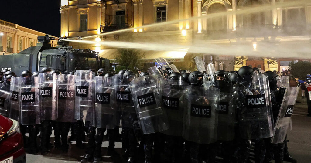 поліція у Тбілісі