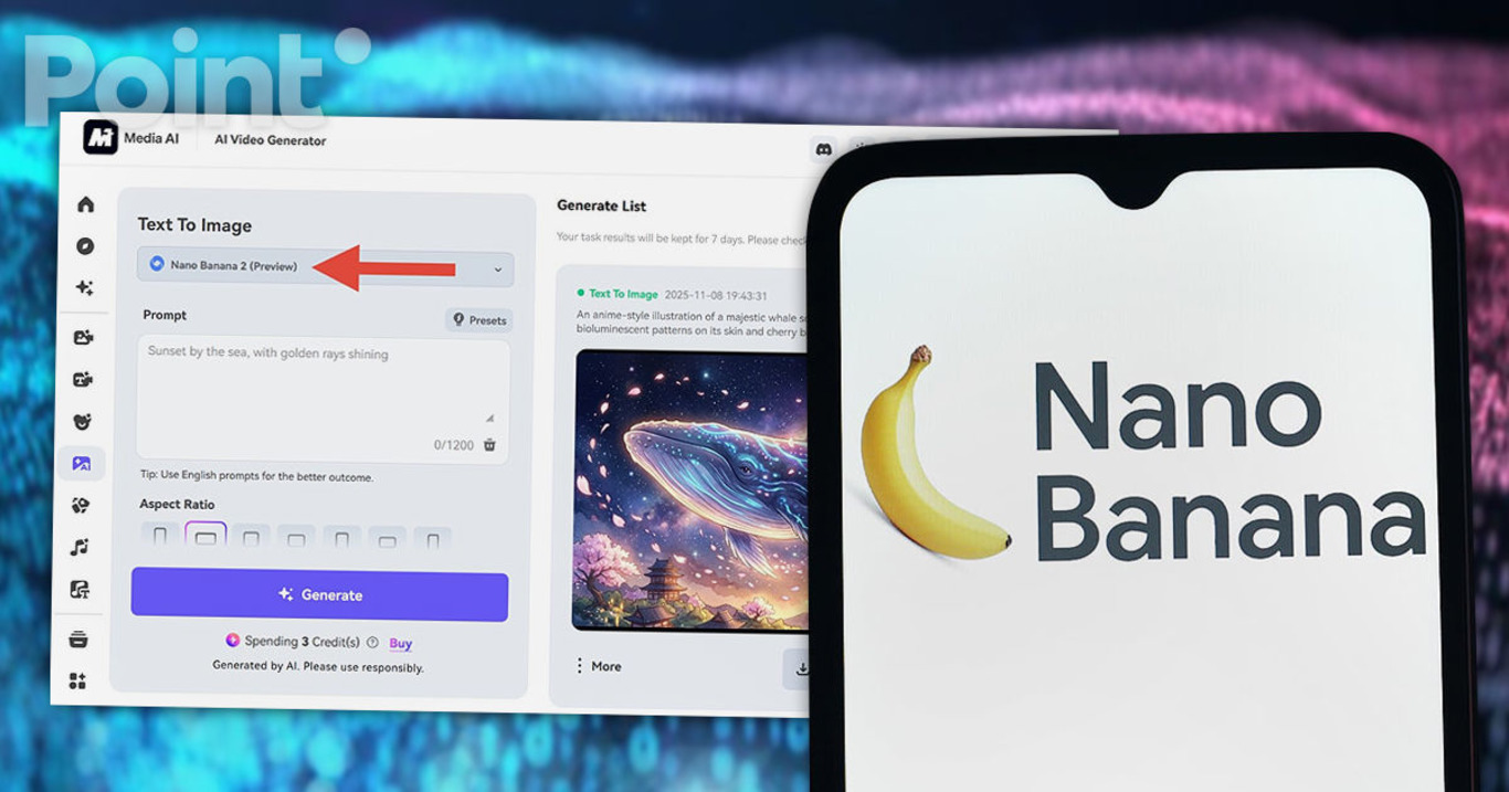 фотошоп Nano Banano від Google