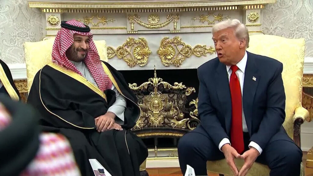 принц Саудівської Аравіїї та Трамп