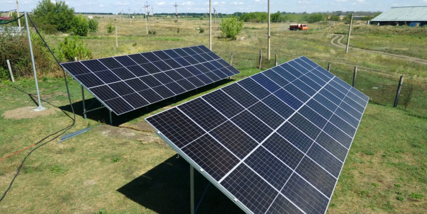 сонячні панелі
