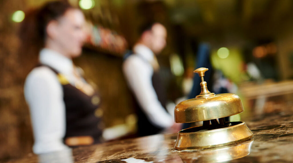 ресепшен у готелі