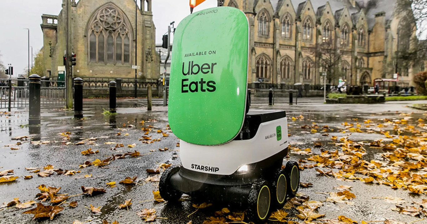 робот Uber
