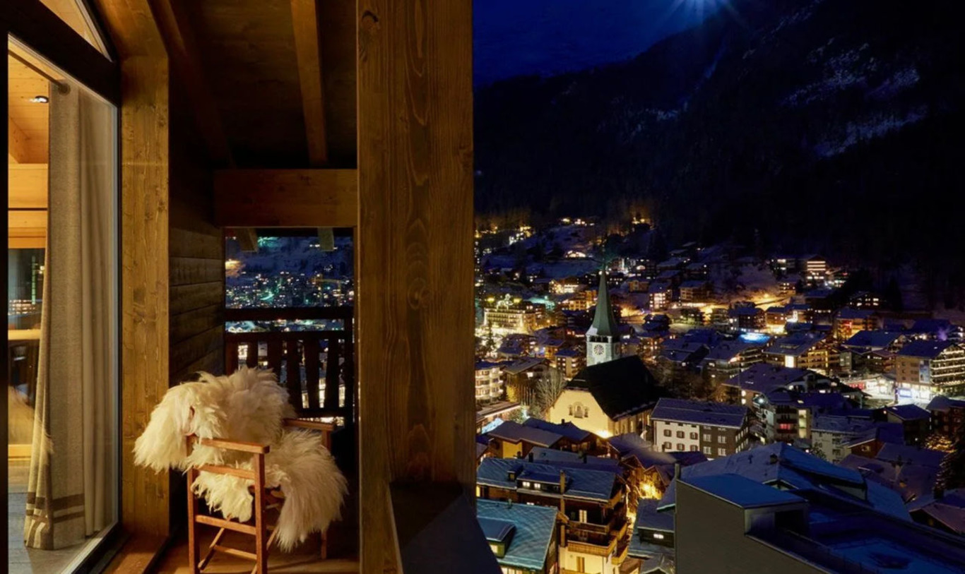 панорама міста у Швейцарії