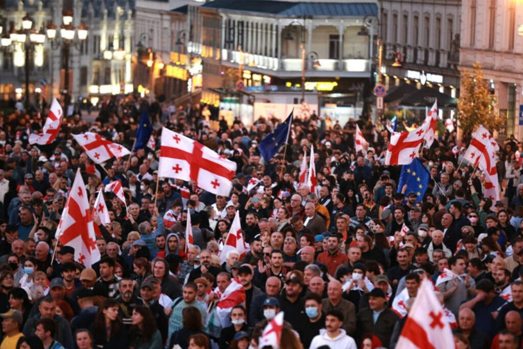 протест в Грузії