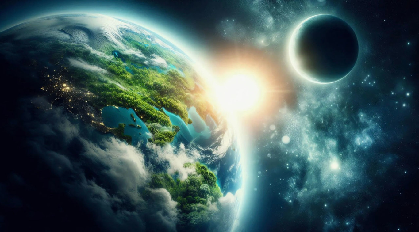 Земля, вид із космосу