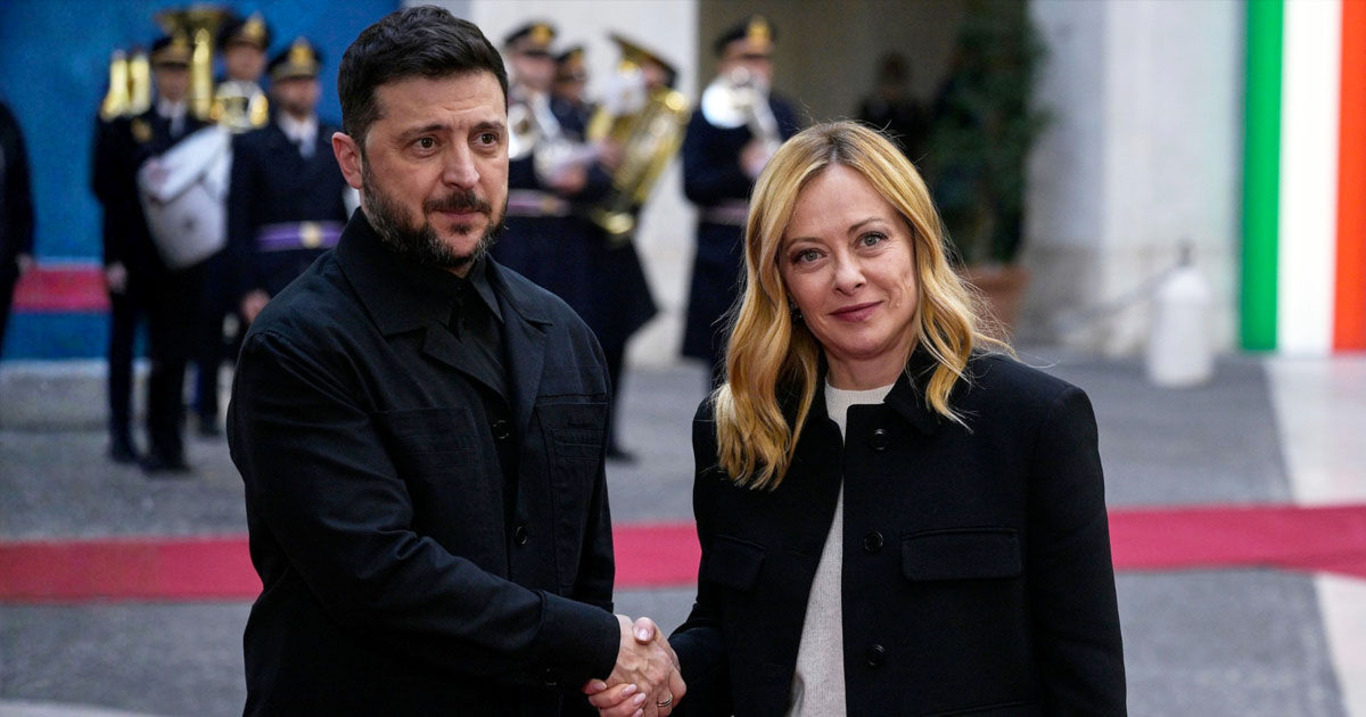 Зеленський і прем'єр Італії