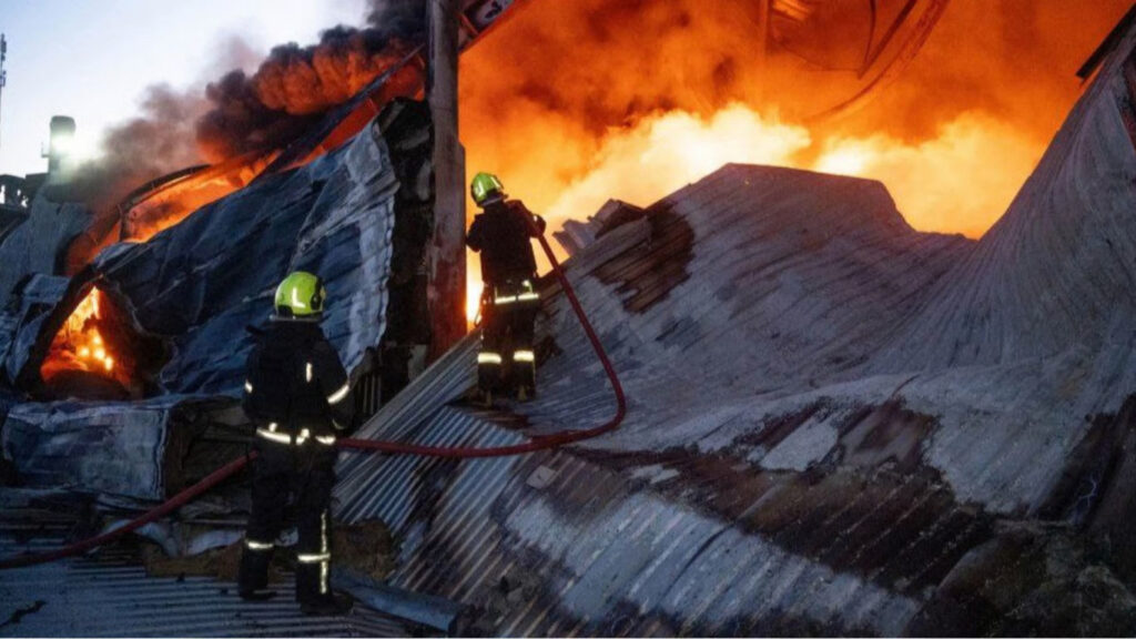 наслідки ракетної атаки