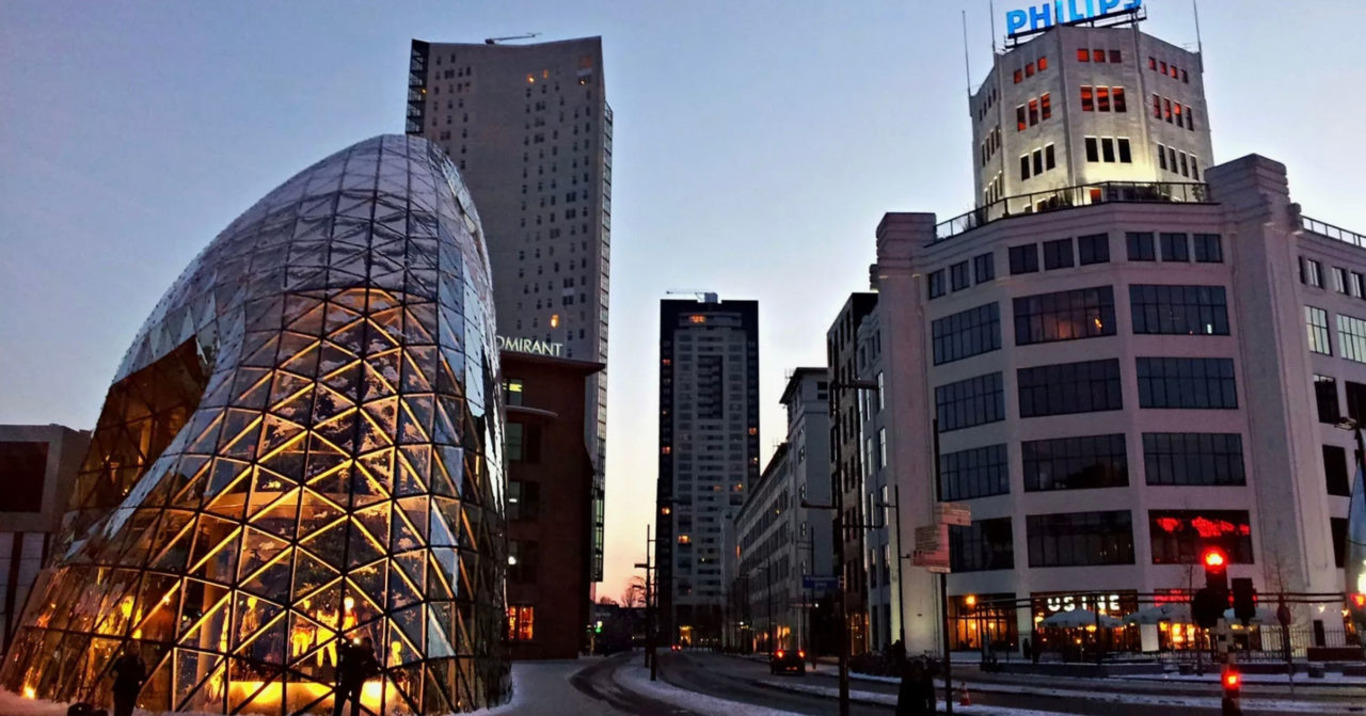 панорама європейського міста