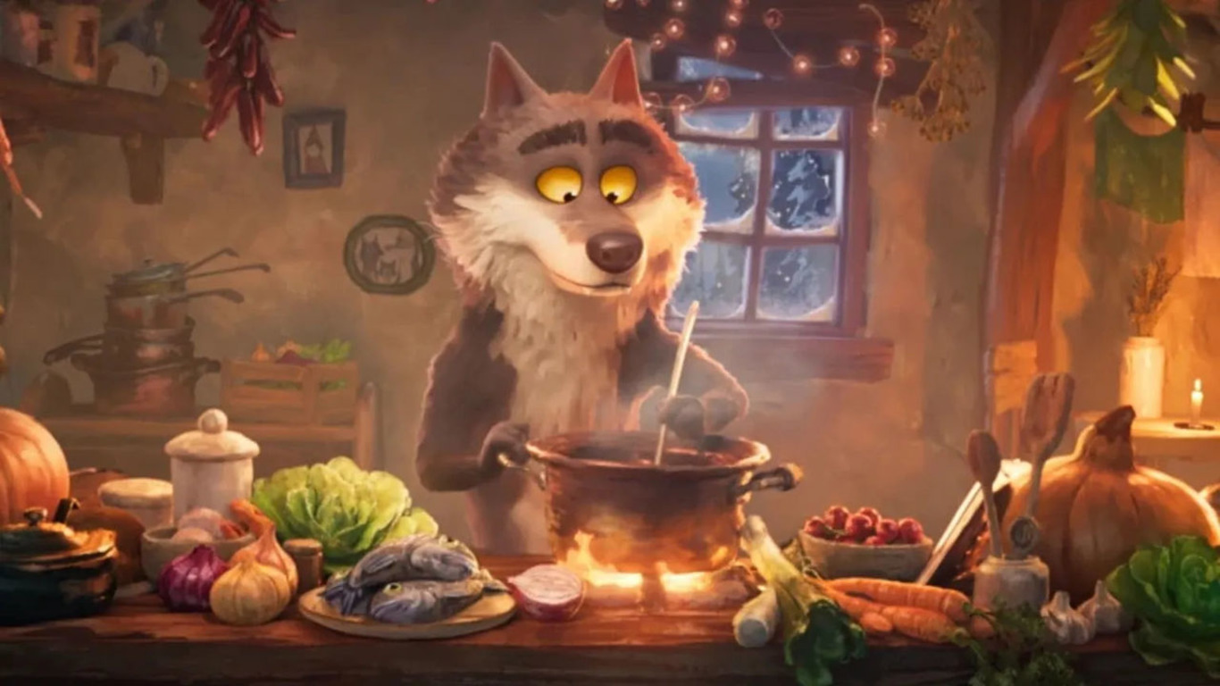 вовк із мультика