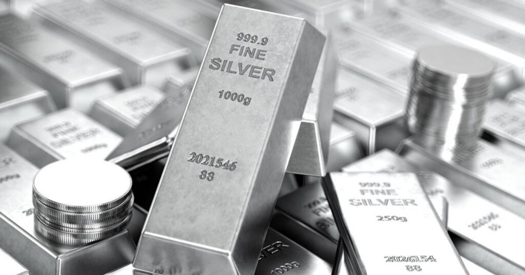 слиток срібла