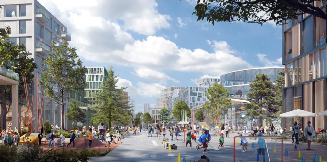 панорама міста у Канаді