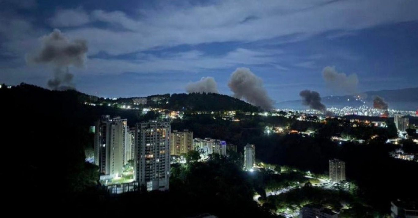 ракетний удар по Каракасу