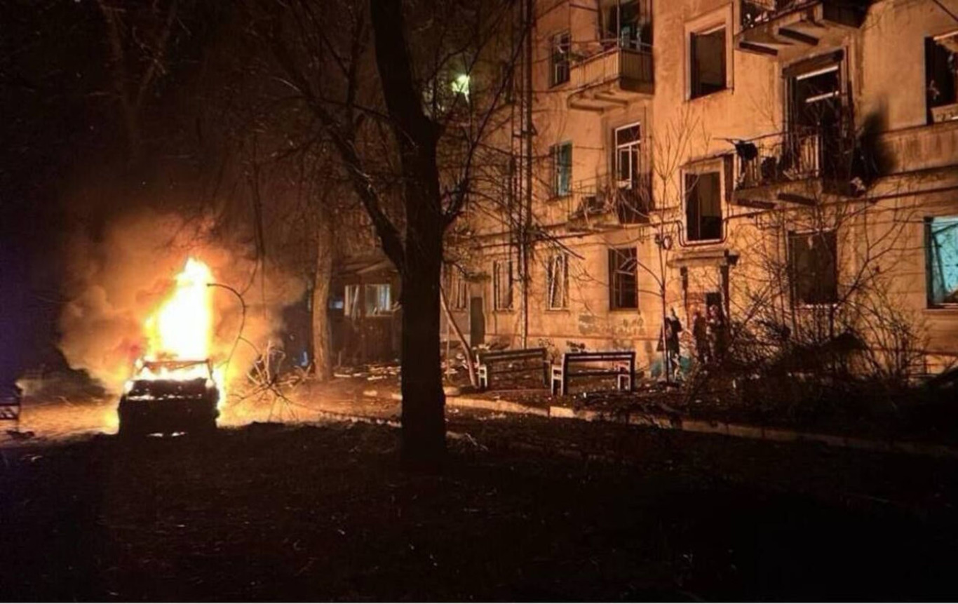 наслідки ракетної атаки