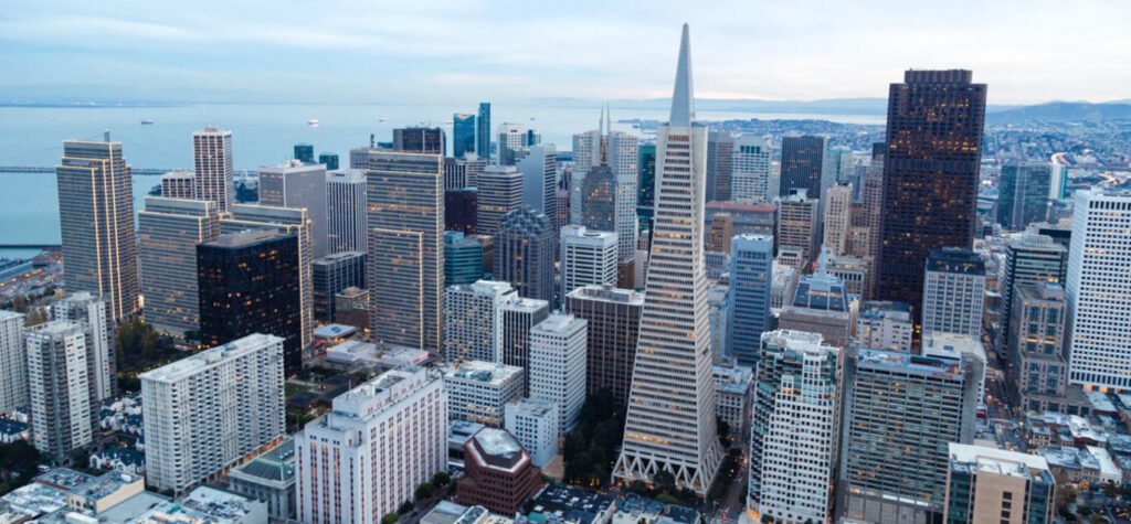 панорама європейського міста