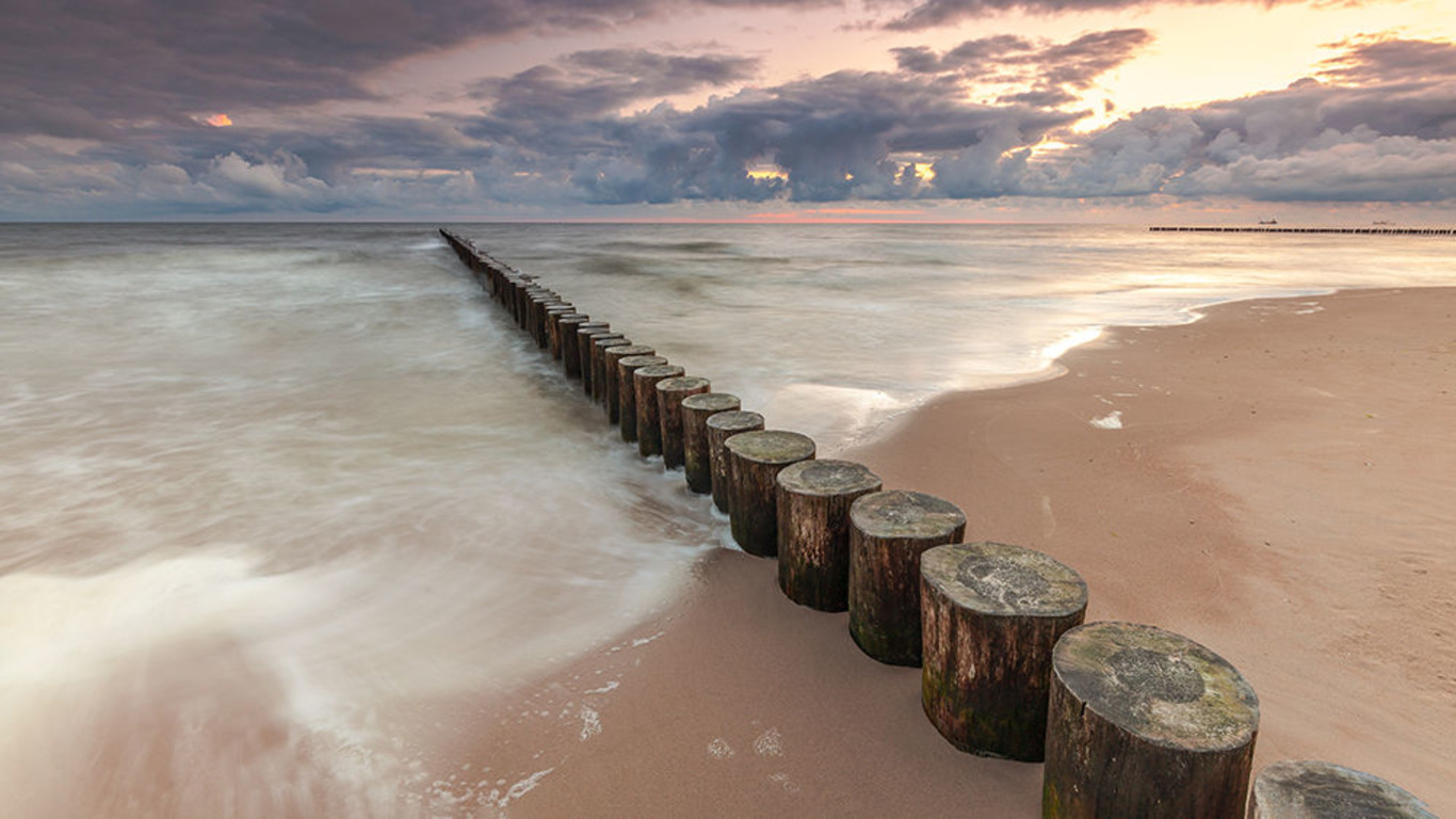 пірс на Балтійському морі