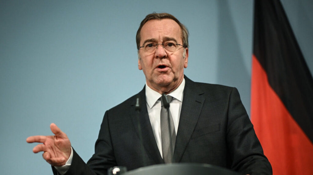 міністр оборони Німеччини Боріс Пісторіс