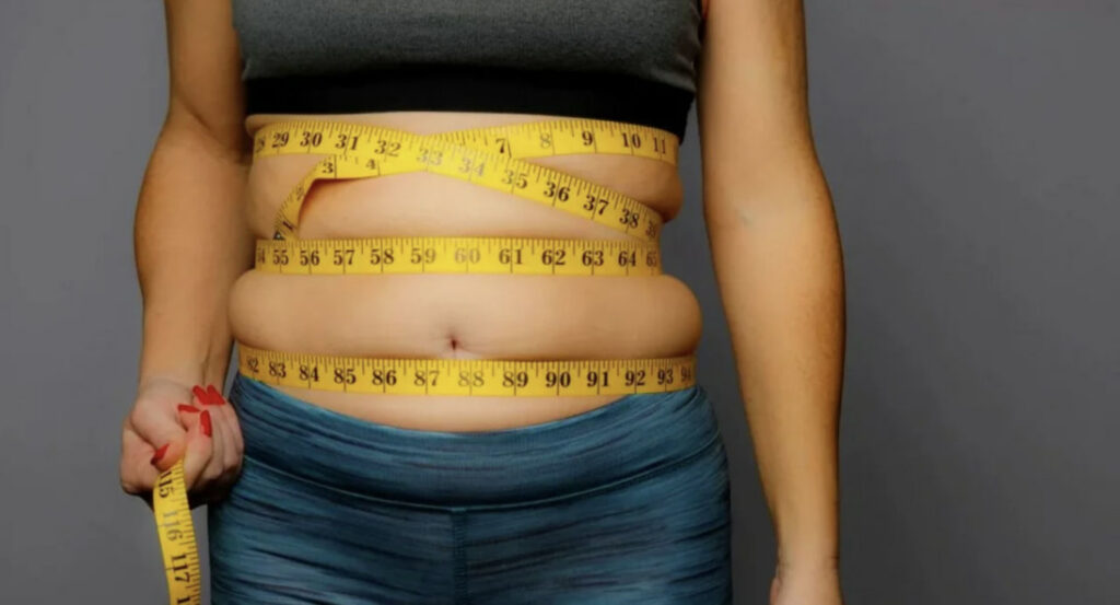 жінка із зайвою вагою