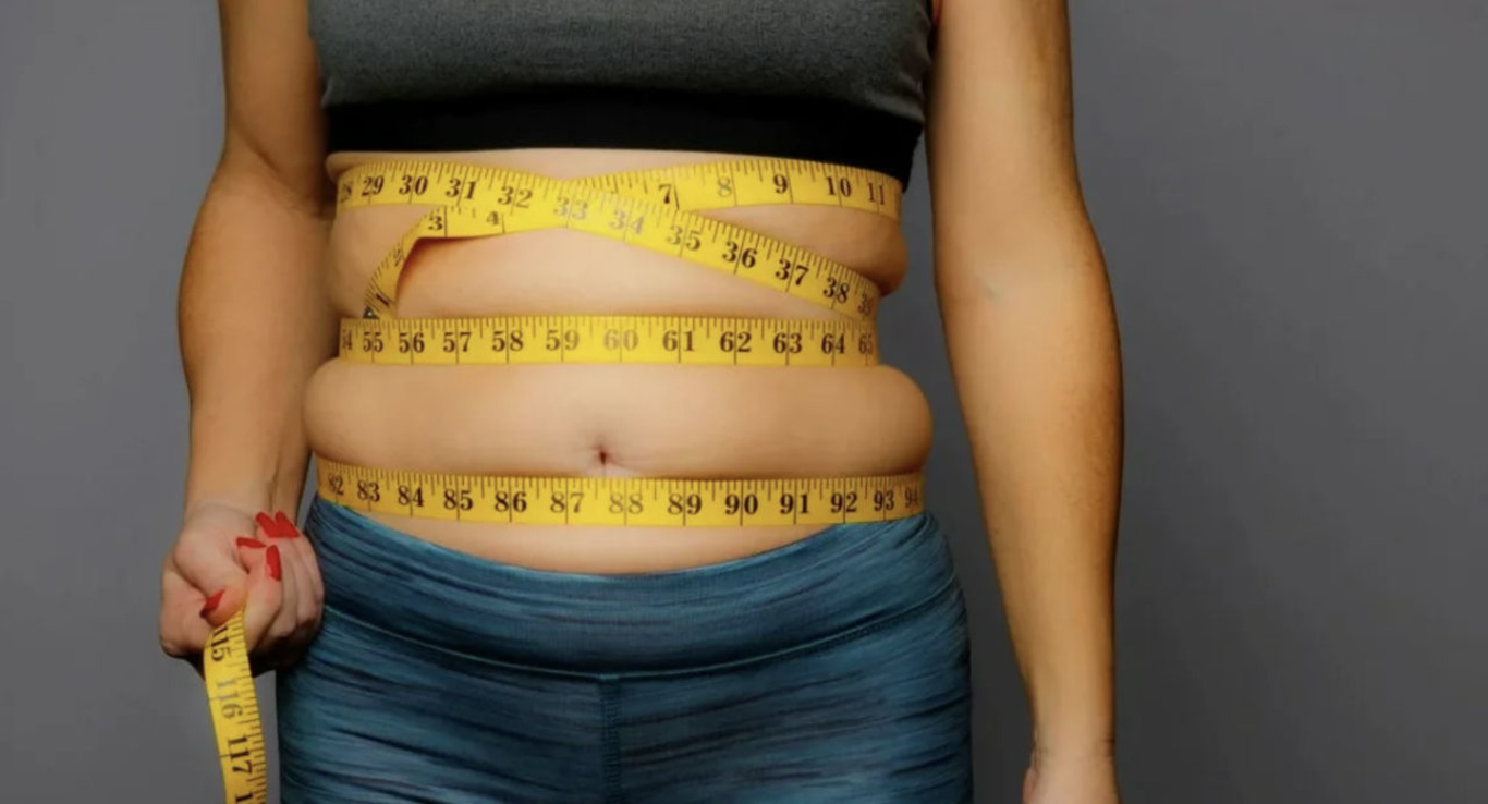 жінка із зайвою вагою