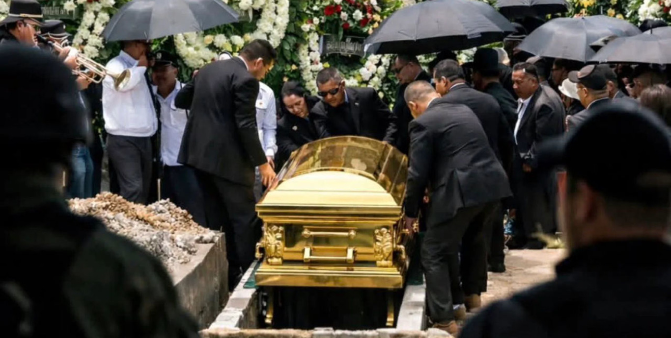 поховання наркобарона у Мексиці