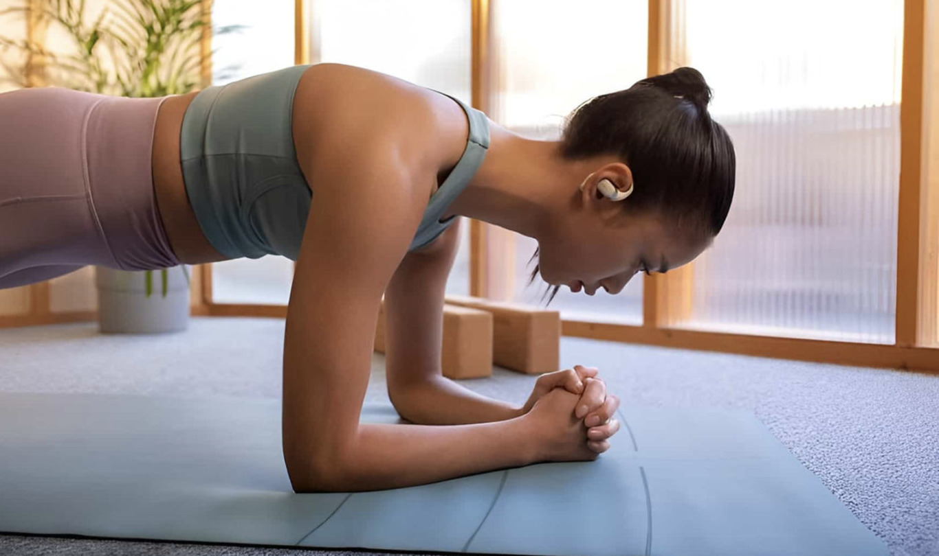 жінка на тренуванні