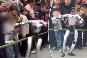 У Китаї під час шоу робот вдарив дитину по обличчю