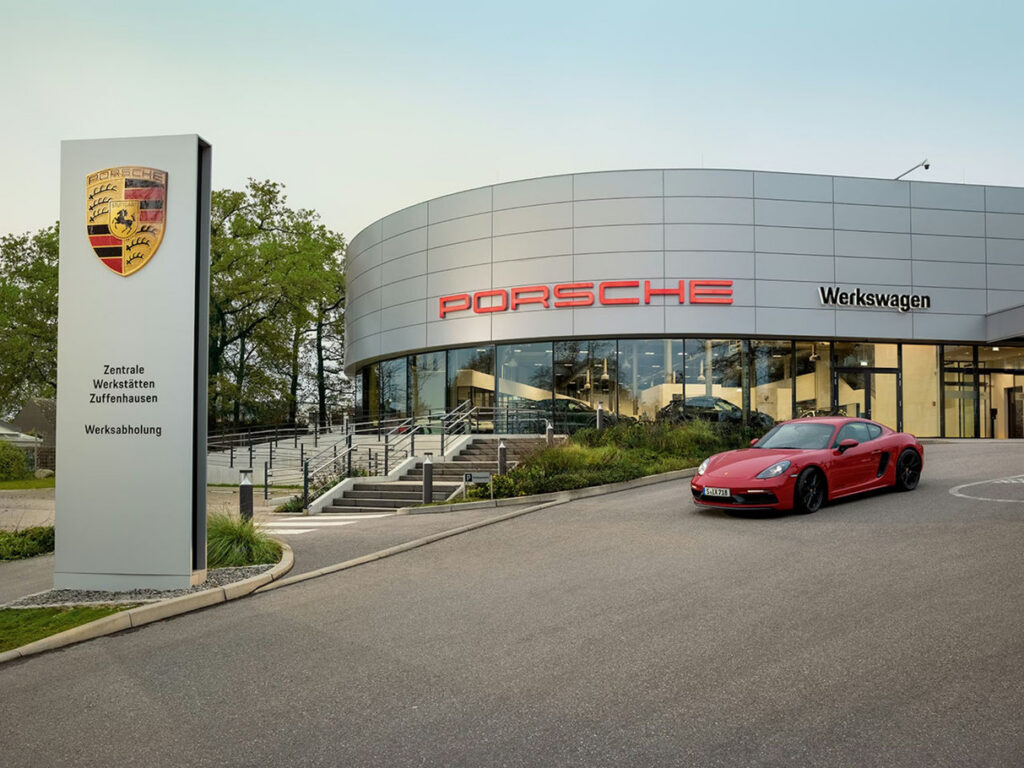 автосалон Porshe