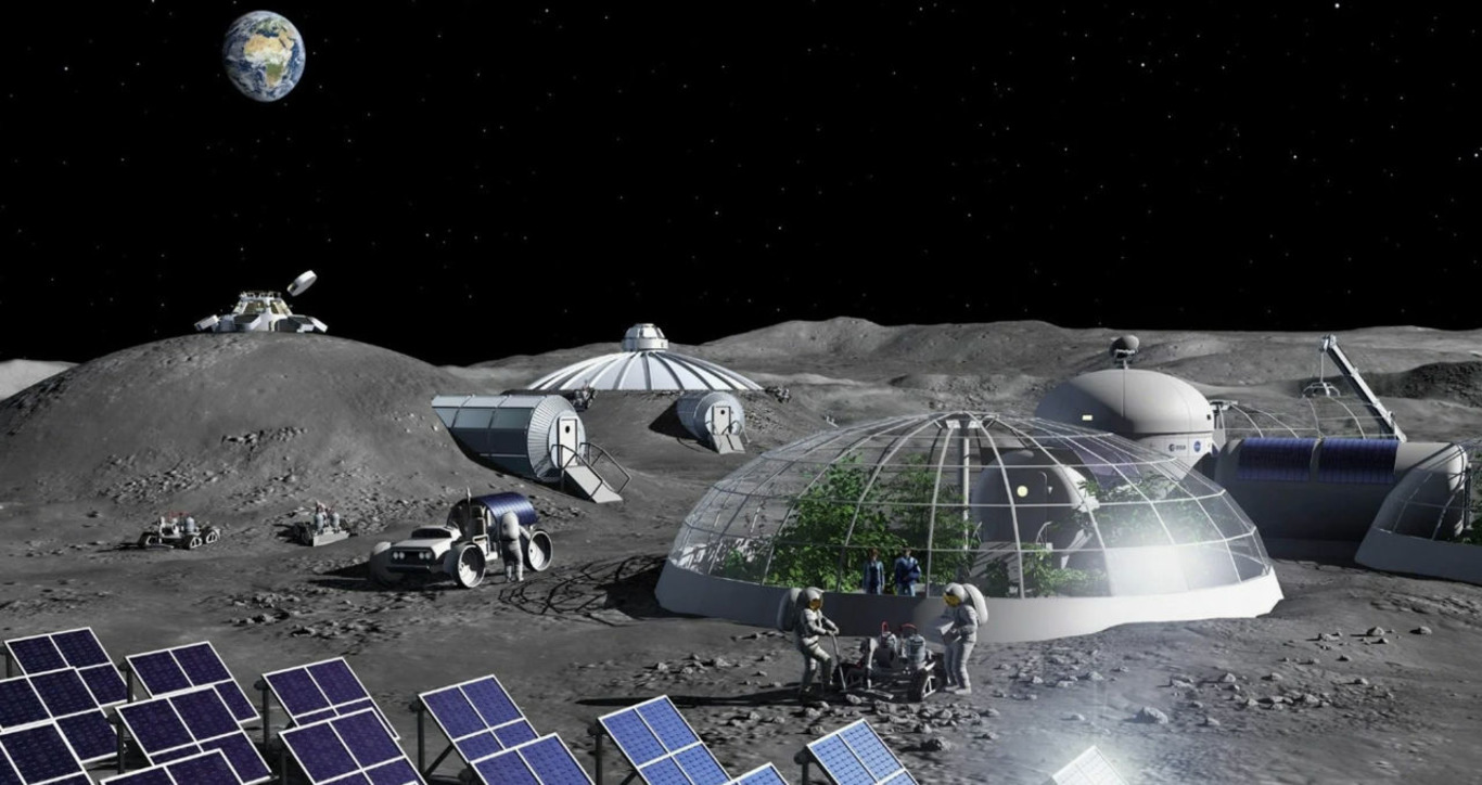 космічна база на Місяці