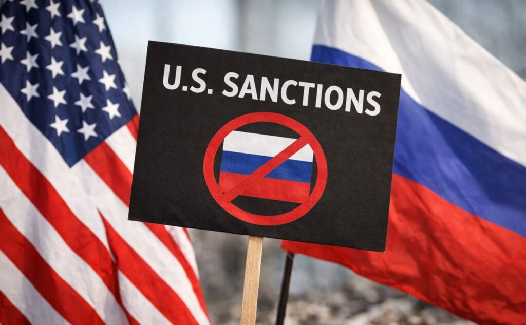 прапори США та Росії