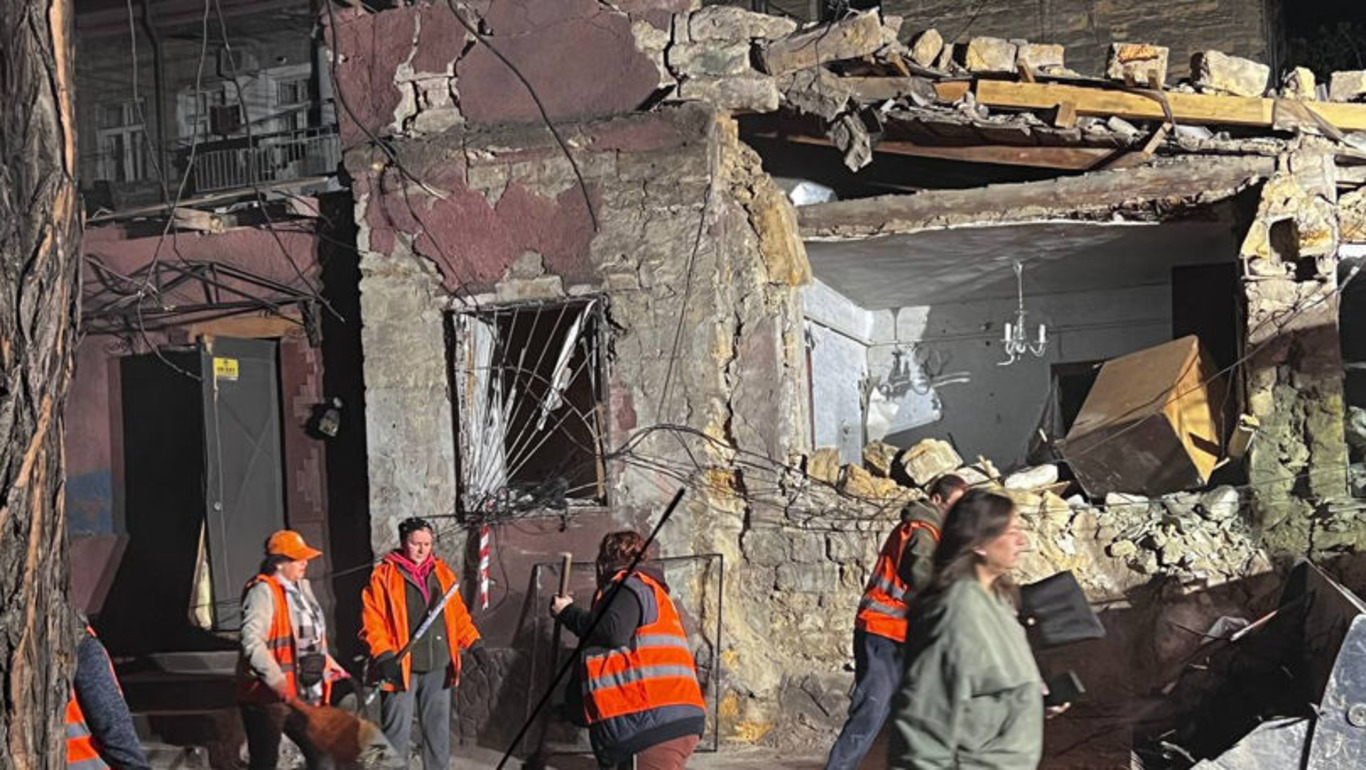 наслідки ракетної атаки