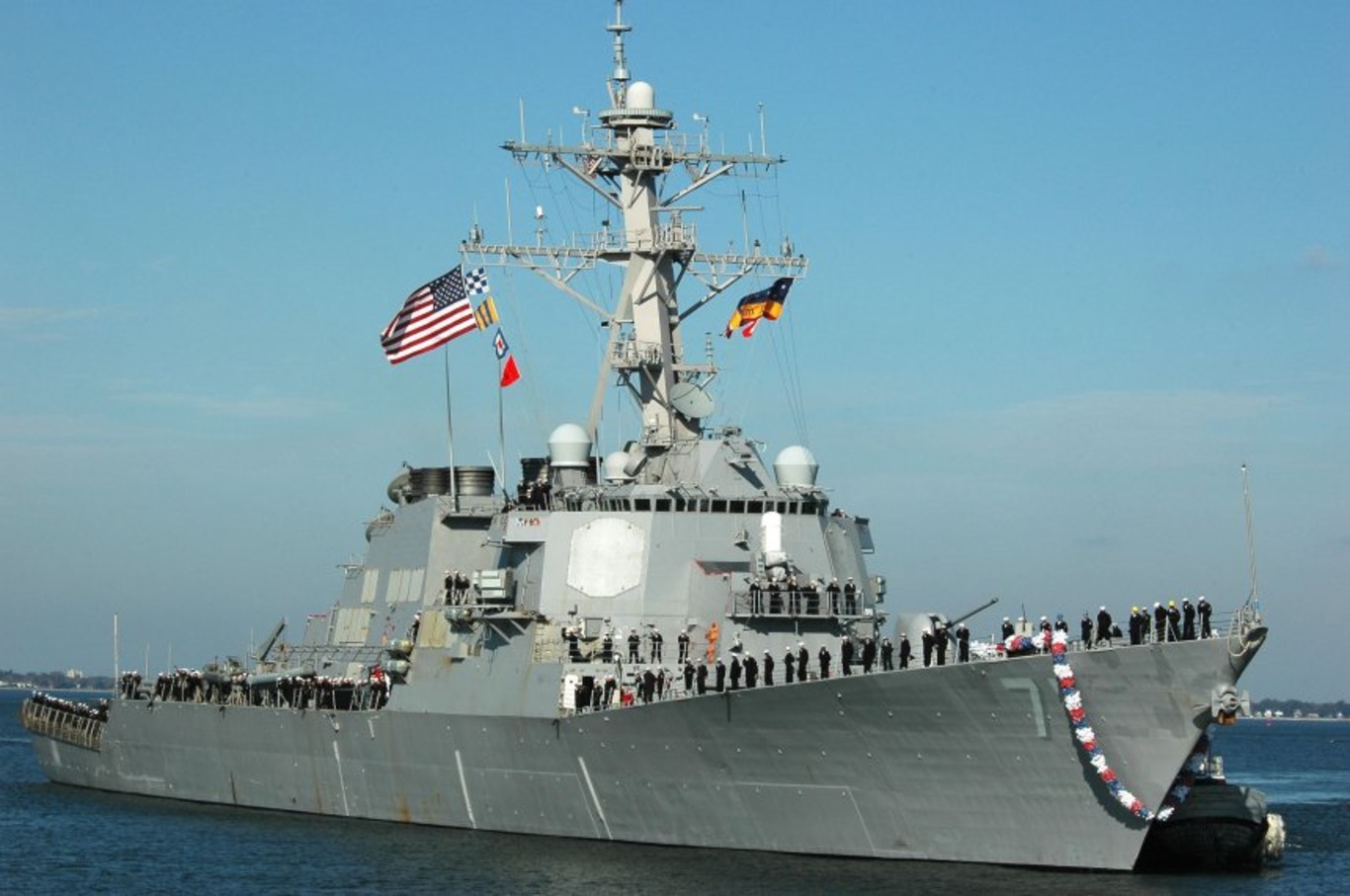 військове морське судно США