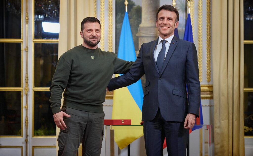 Макрон і Зеленський