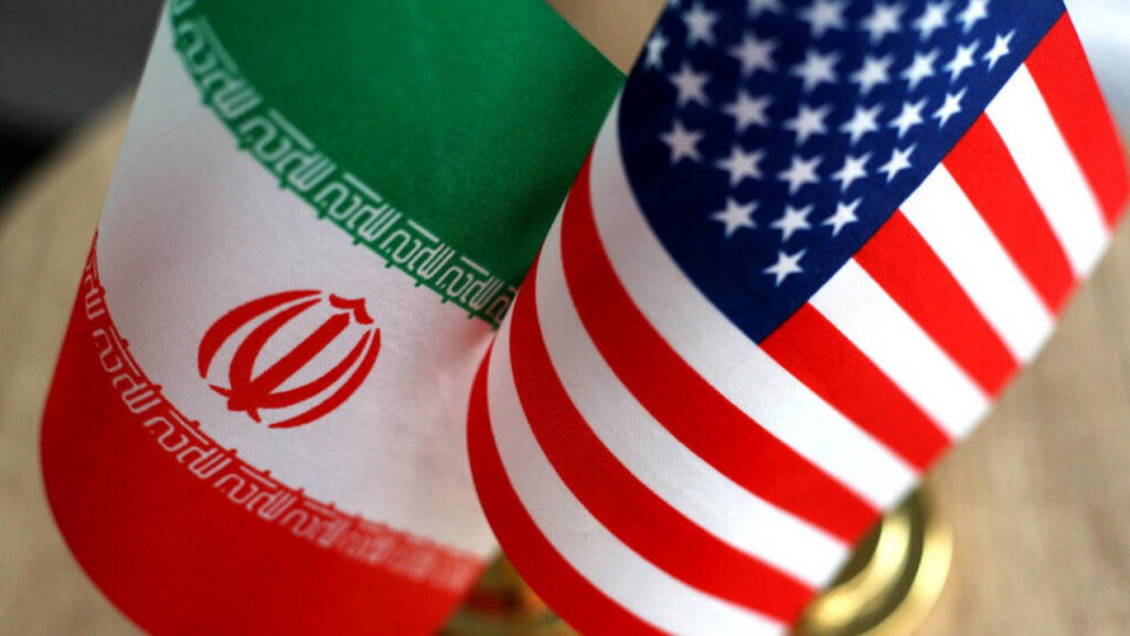 прапори Ірану та США