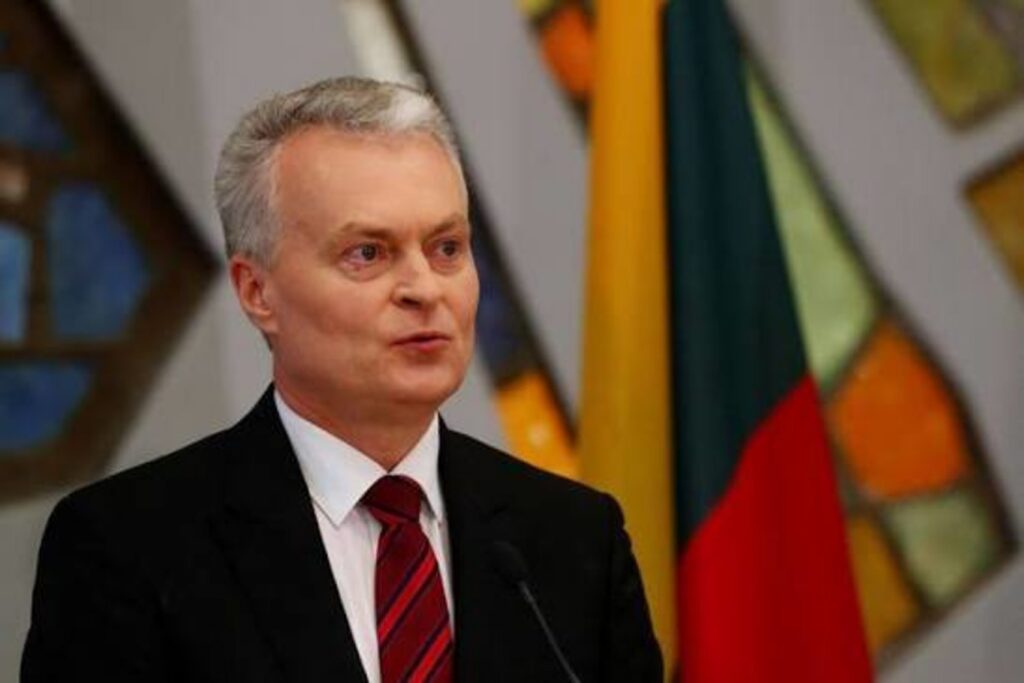 прездинет Литви Науседа
