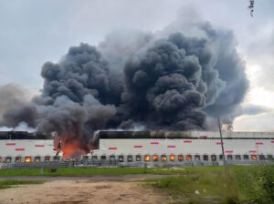 У Рязані після атаки українських безпілотників виникла пожежа на промислових об’єктах