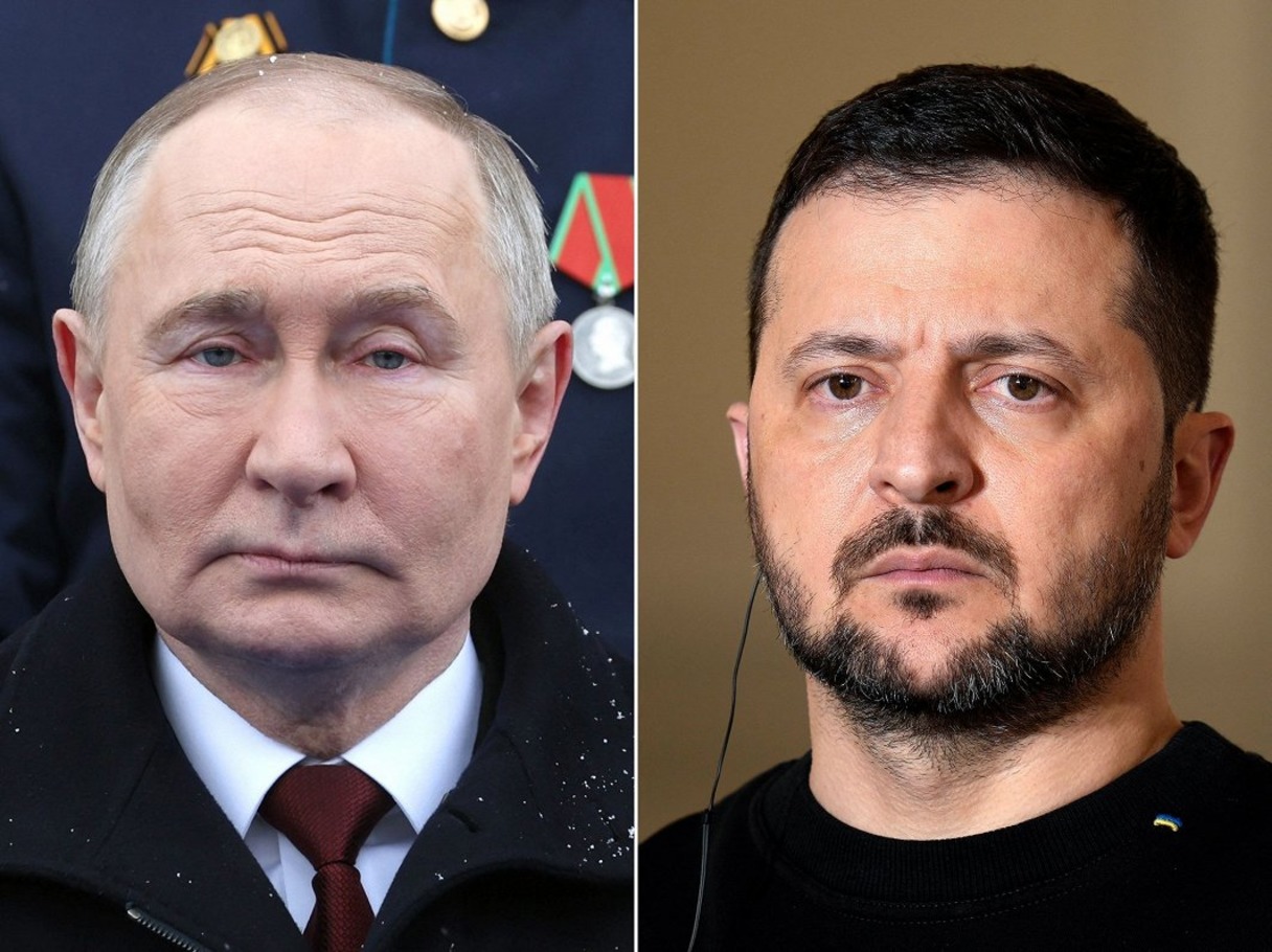Путін і Зеленський