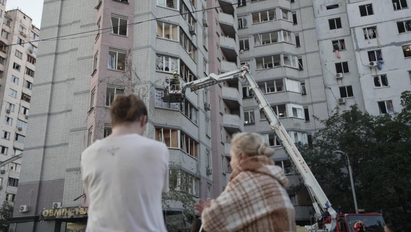 наслідки ракетної атаки