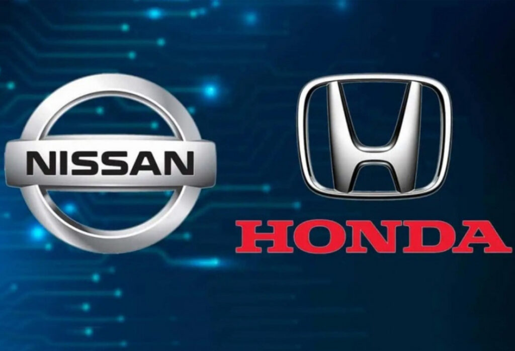 логотипи Nissan Honda