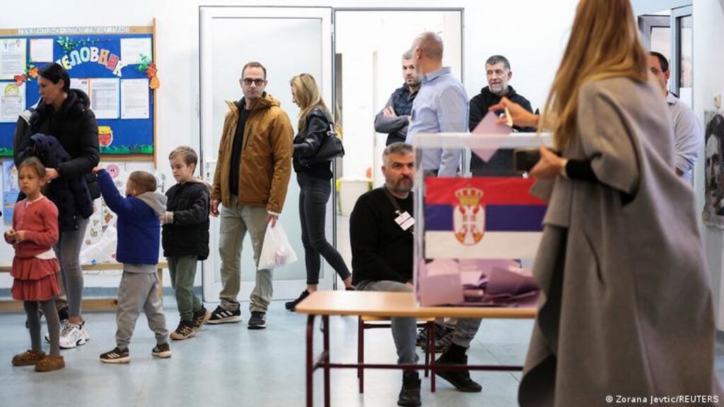 виборча дільниця в Сербіїї